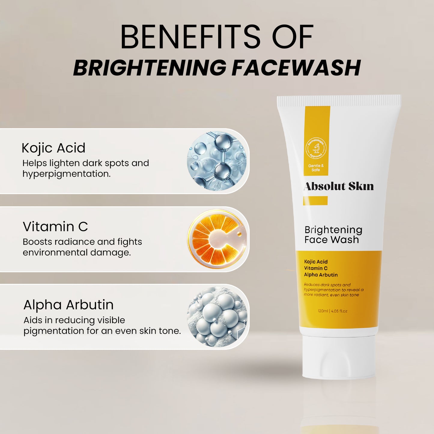 Absolut Skin | Brightening Facewash