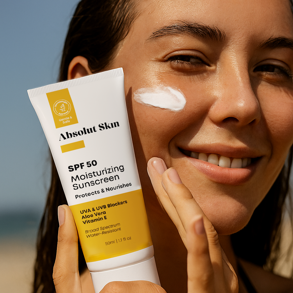Absolut Skin | SPF 50 Moisturizing Sunscreen