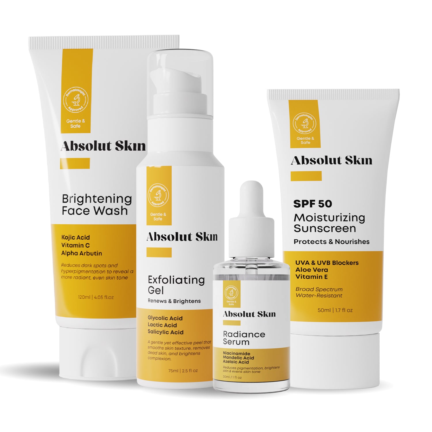 Absolut Skin | Balance Bundle - 4 Steps Skincare Routine Absolut Skin