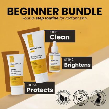 Absolut Skin | Beginner Bundle - 3 Steps Basic Routine