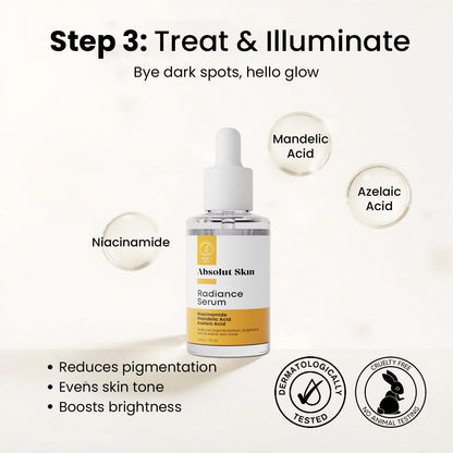 Absolut Skin | Radiance Bundle - 5 Steps Skincare Routine