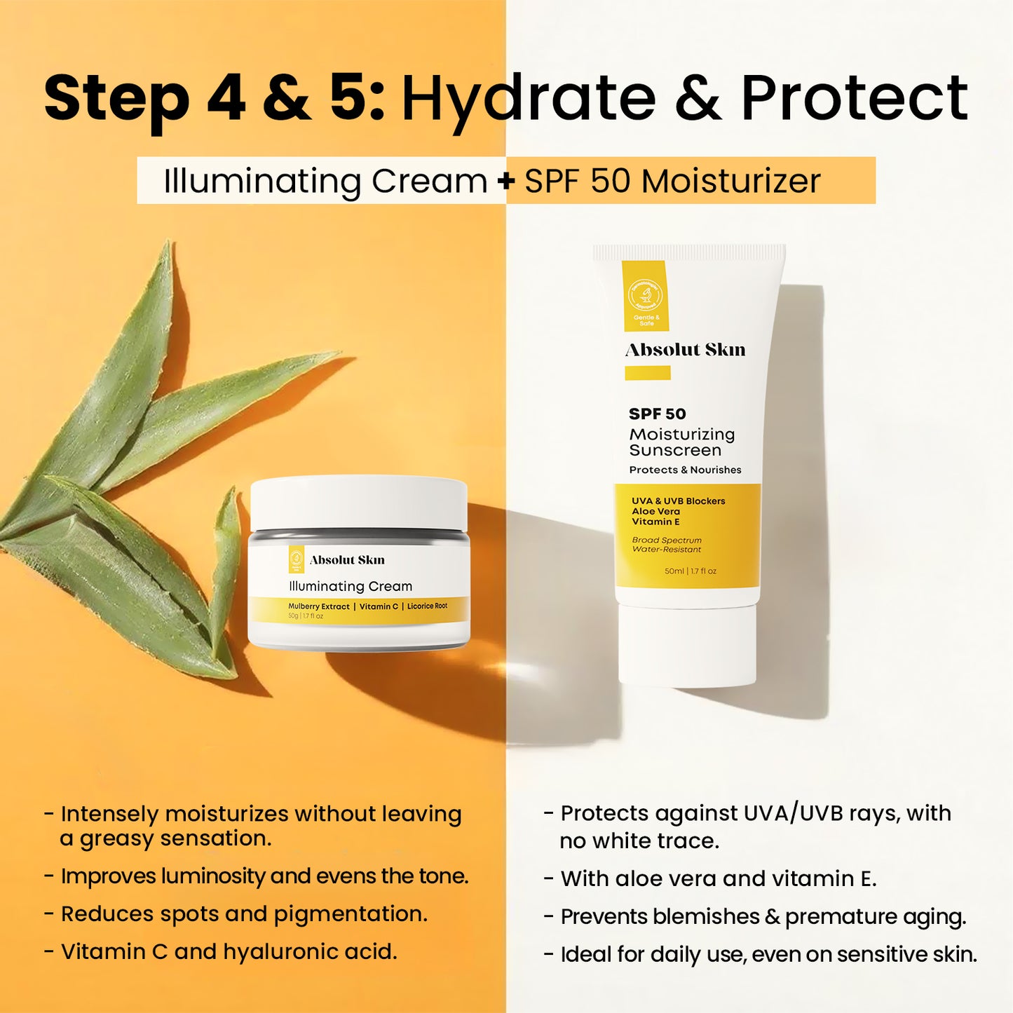 Absolut Skin | Radiance Bundle - 5 Steps Skincare Routine