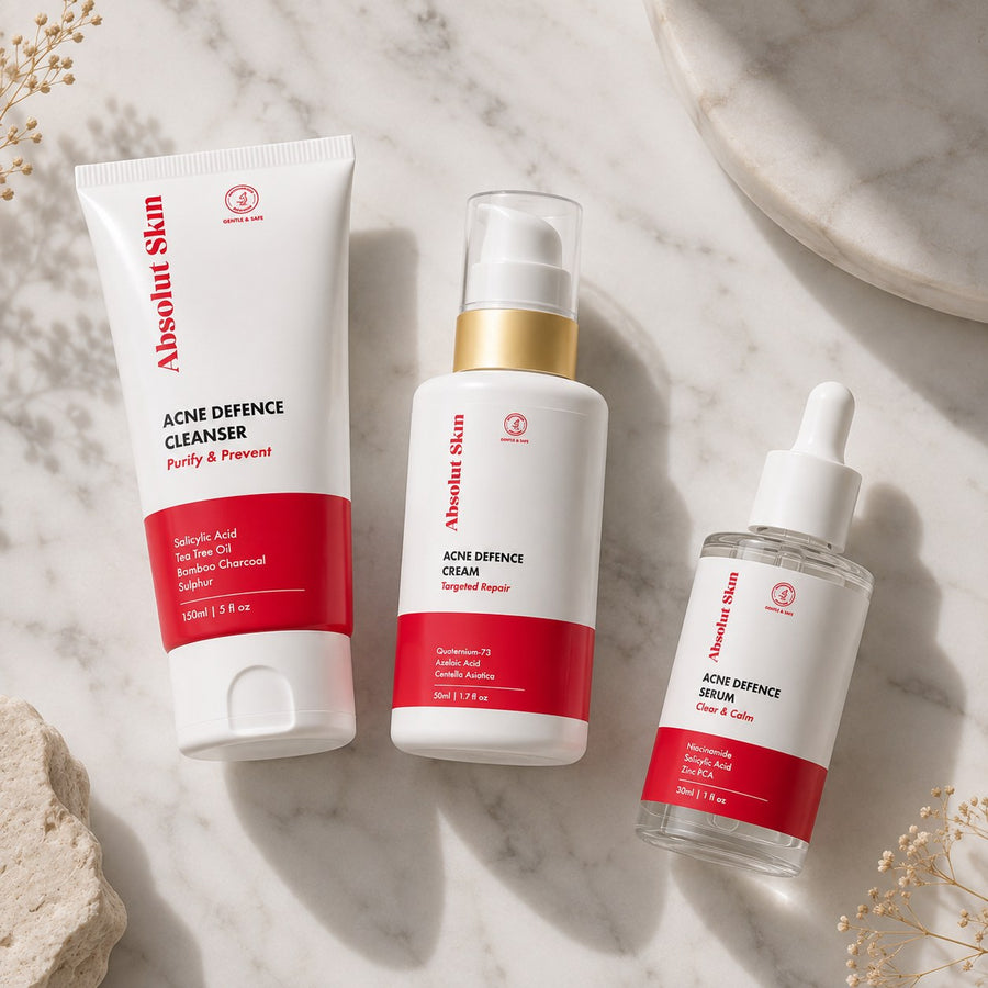 Acne care product line