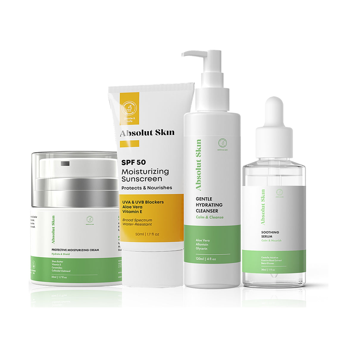 Sensitive Skin Essentials Bundle by Absolut Skin
