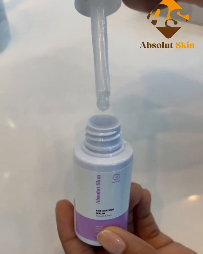 Dr. Romario Thomas with Absolut Skin Anti-Aging line